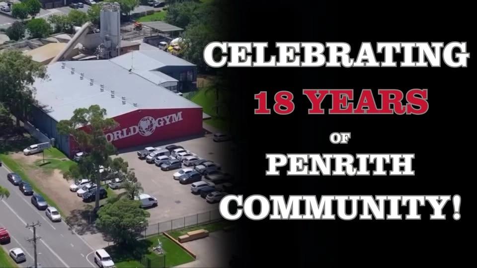 World Gym Penrith's 18th Birthday Event !