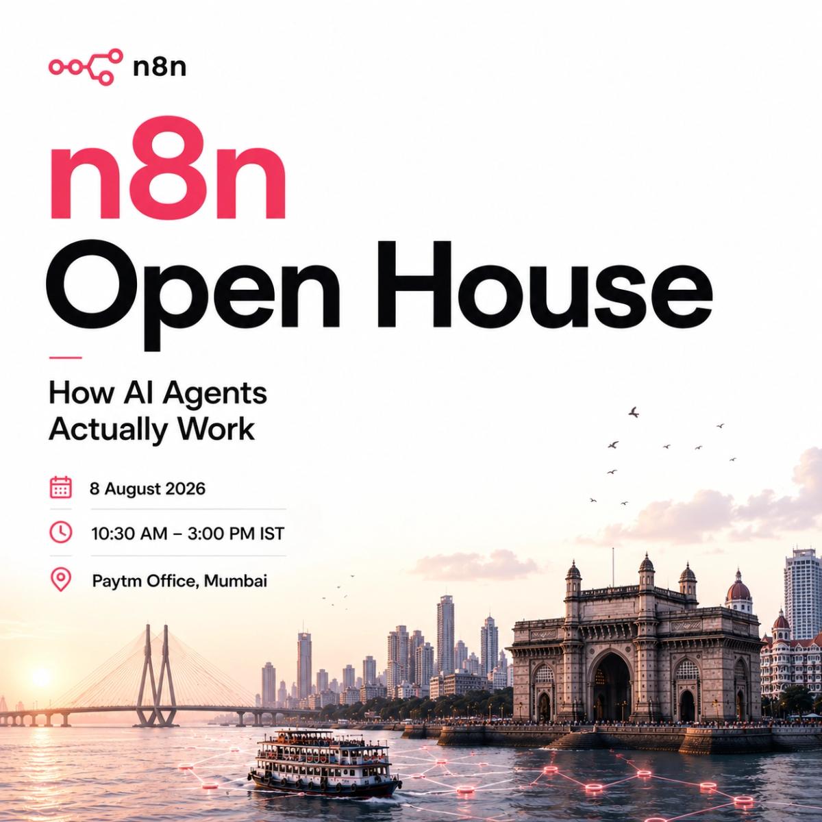 n8n Mumbai: Open House - How AI Agents Actually Work