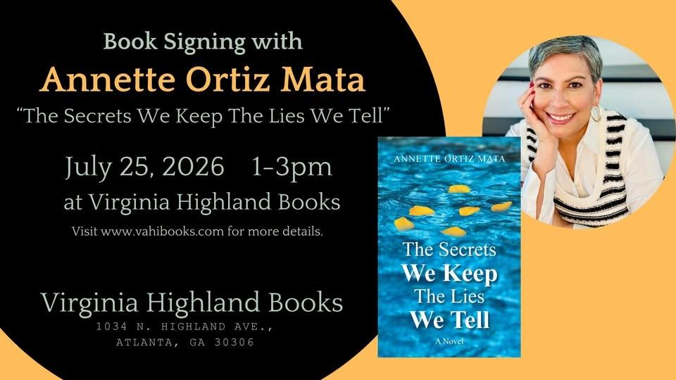Book Signing with Annette Ortiz Mata