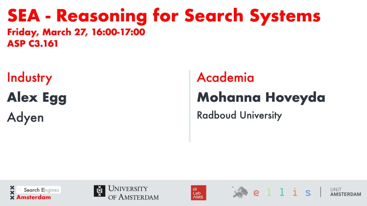 SEA: Search Engines Amsterdam