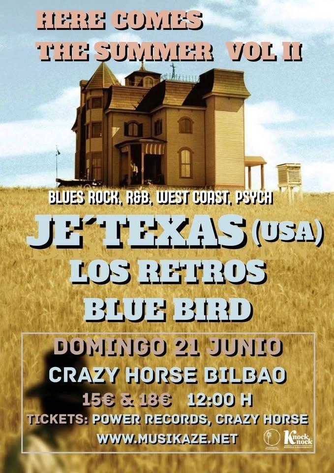 "HERE COMES THE SUMMER FEST" Vol II en Bilbao, CRAZY HORSE