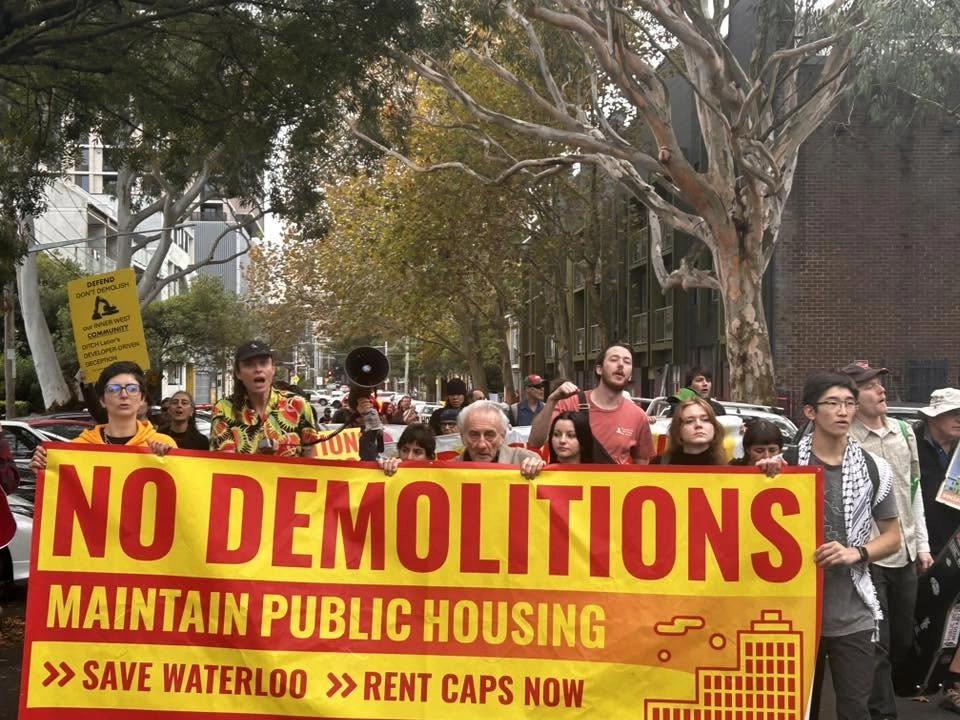 PROTEST: SAVE WATERLOO AT ALP NSW STATE CONFERENCE