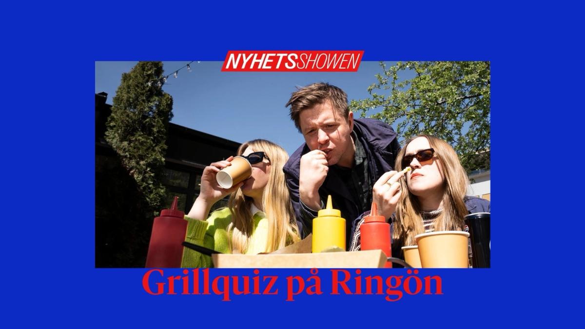 Nyhetsshowens grillquiz på Ringön