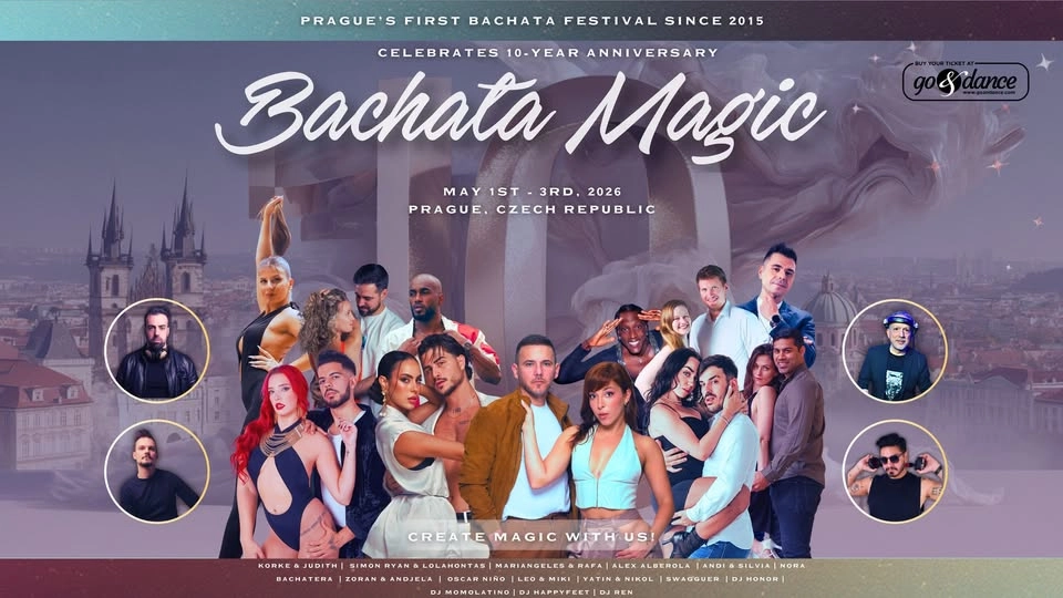 Bachata Magic Festival Prague 2026 | 10-YEAR ANNIVERSARY