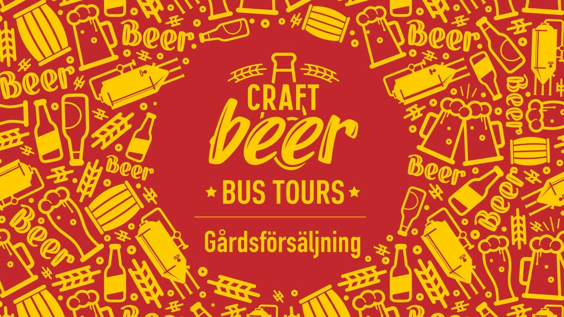 Craft Beer Bus Tours 25/4 - från Helsingborg