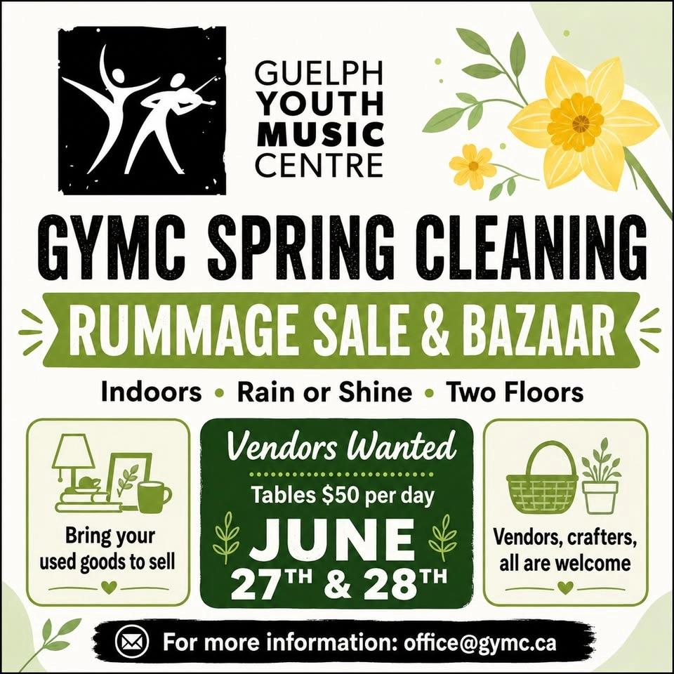 GYMC Spring Cleaning Rummage Sale & Bazaar!
