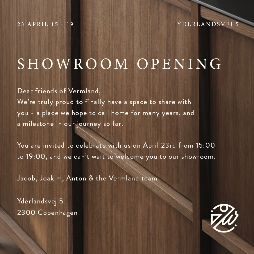 VERMLAND SHOWROOM OPENING