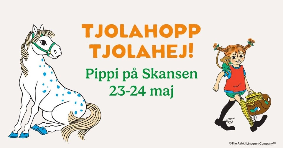Tjolahopp tjolahej – Pippi på Skansen