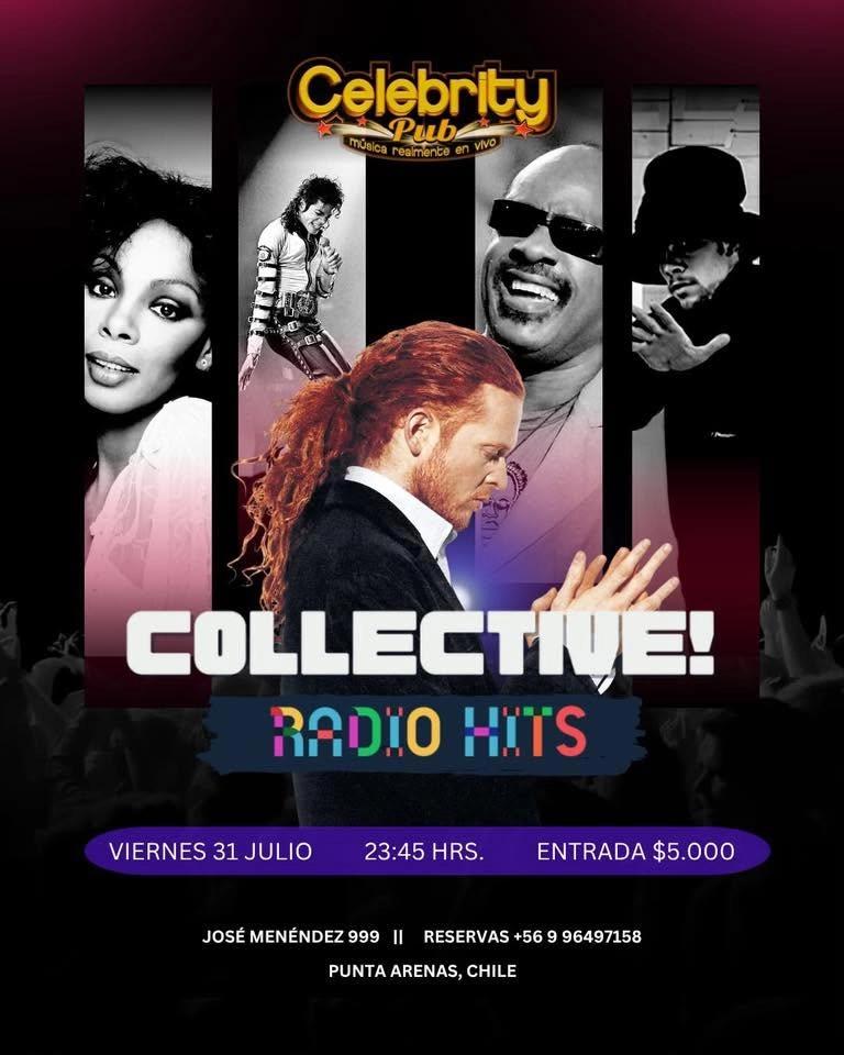 Collective ! La Banda que revive los grandes éxitos del pop,rock ,soul ,funk y disco 70,80,90s