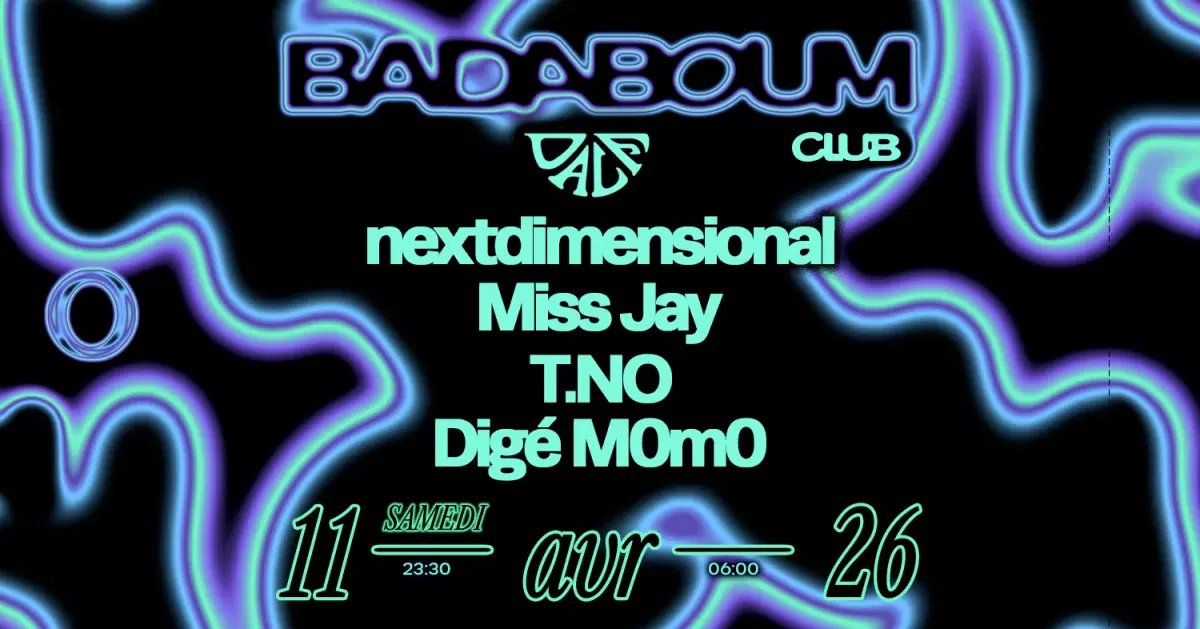 Club — DALF records: nextdimensional, Miss Jay, T.NO, Digé m0m0