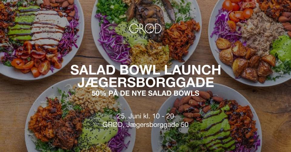 50% PÅ GRØDS NYE SALAD BOWLS
