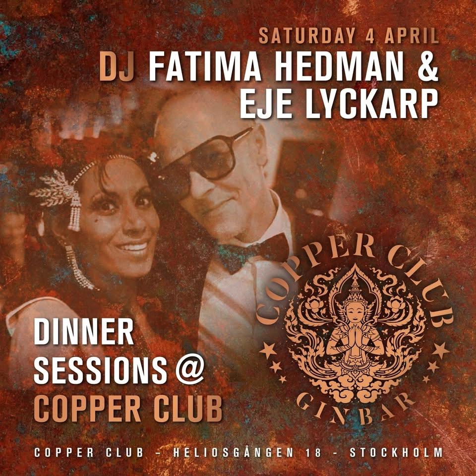 Dinner Sessions med Fatima Hedman & Eje Lyckarp <3