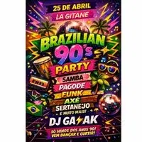Brazilian 90's Party