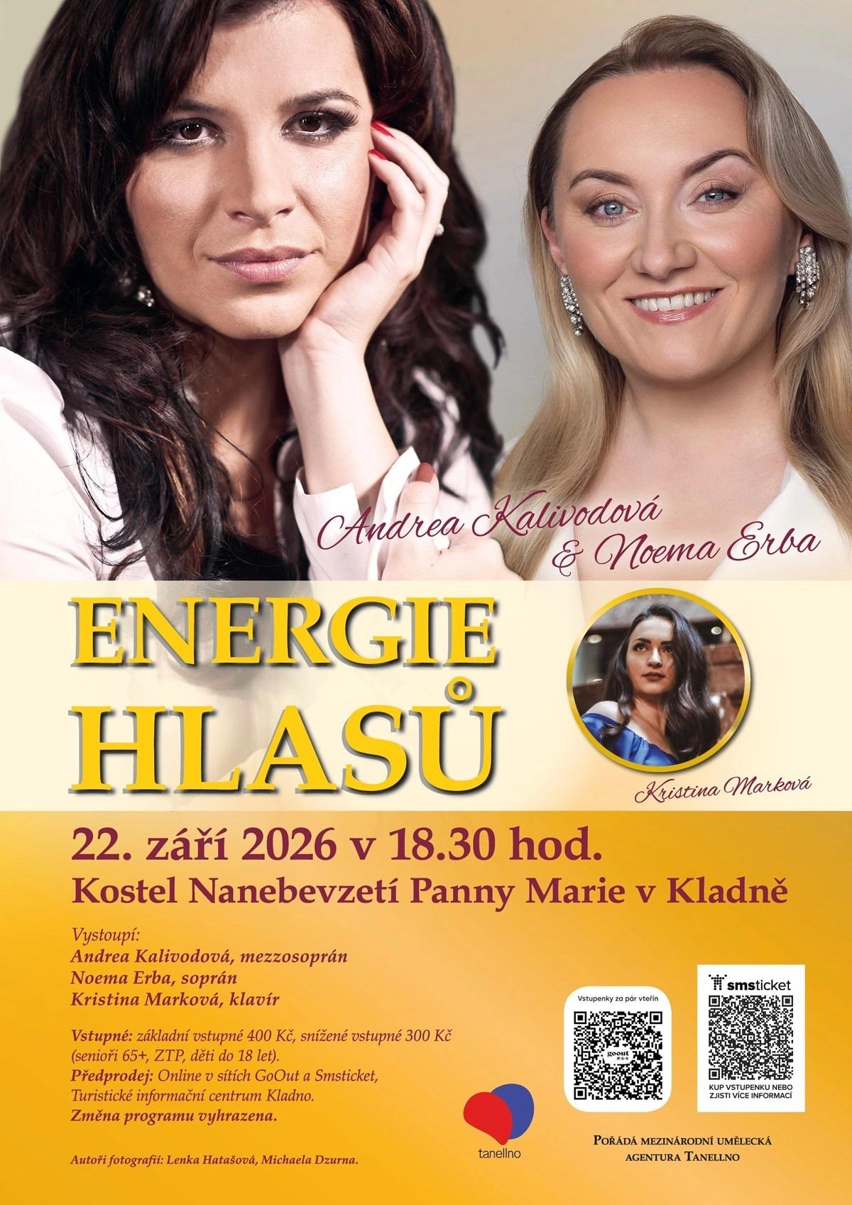 ENERGIE HLASŮ Andrea Kalivodová & Noema Erba