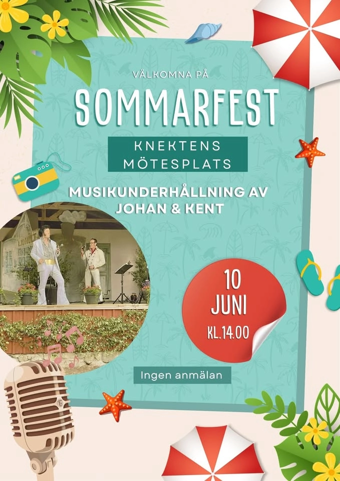 Sommarfest på Knektens mötesplats