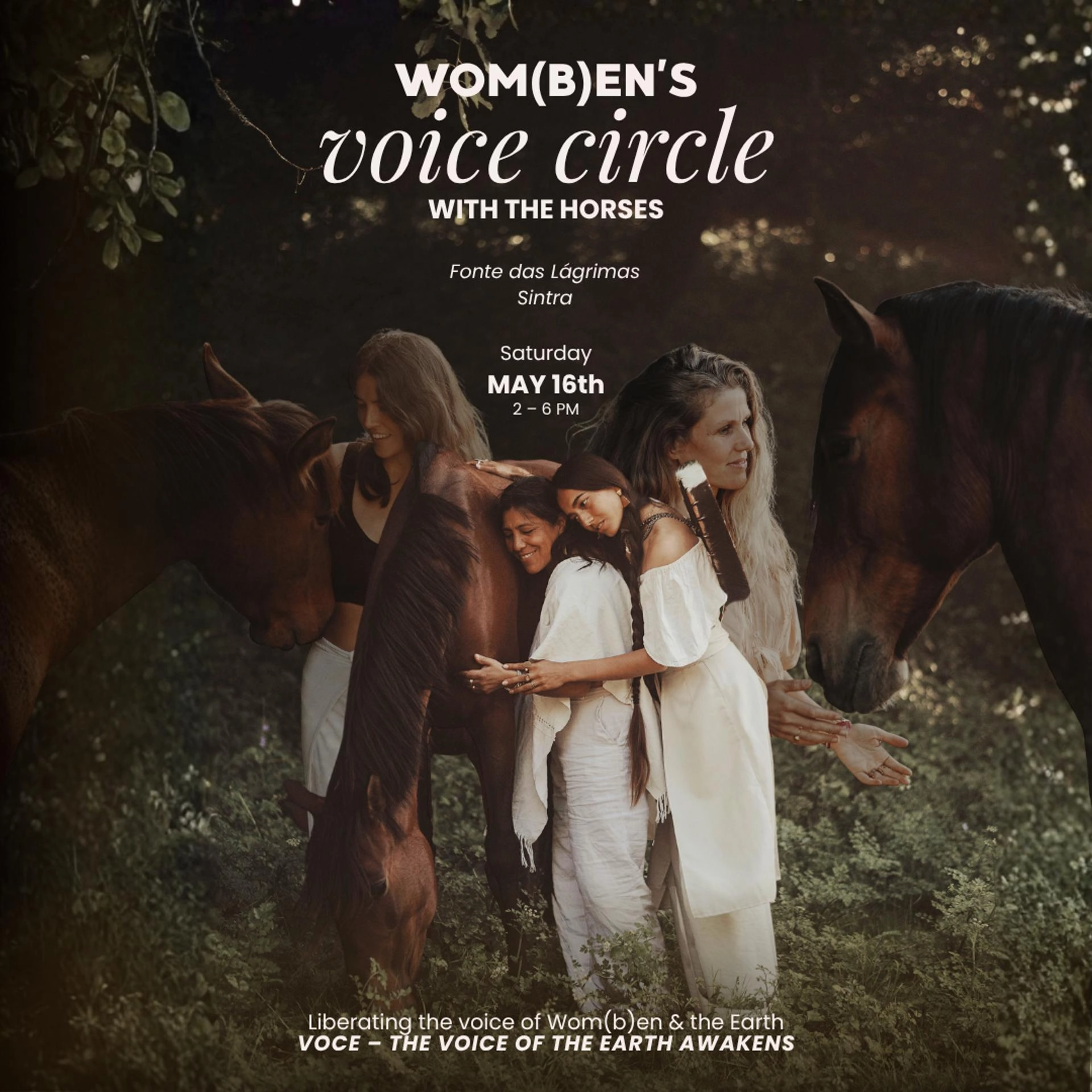 Wom(b)en's Voice Circle with Horses