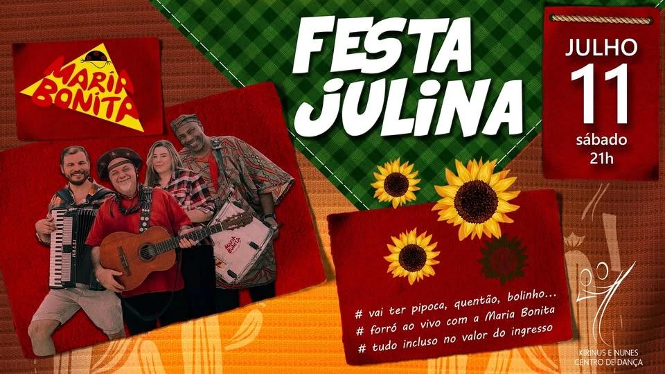 Festa Julina da Kirinus e Nunes - Maria Bonita - Jul/2026