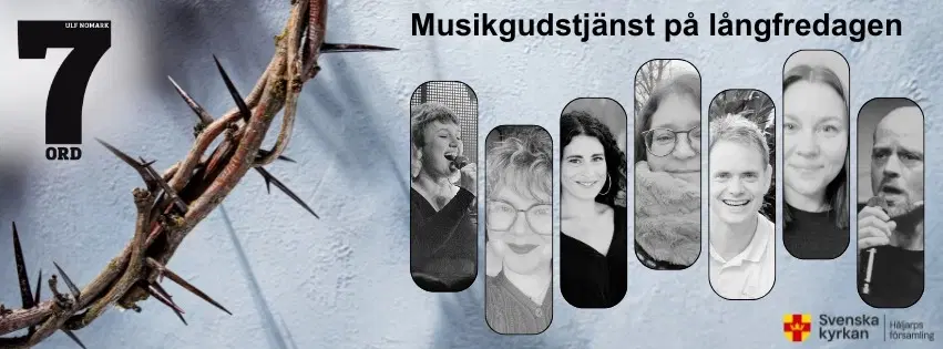7 ord - musikgudstjänst på långfredagen