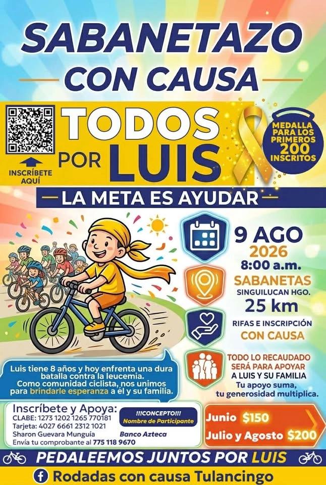Sabanetazo con causa " Juntos por Luis"