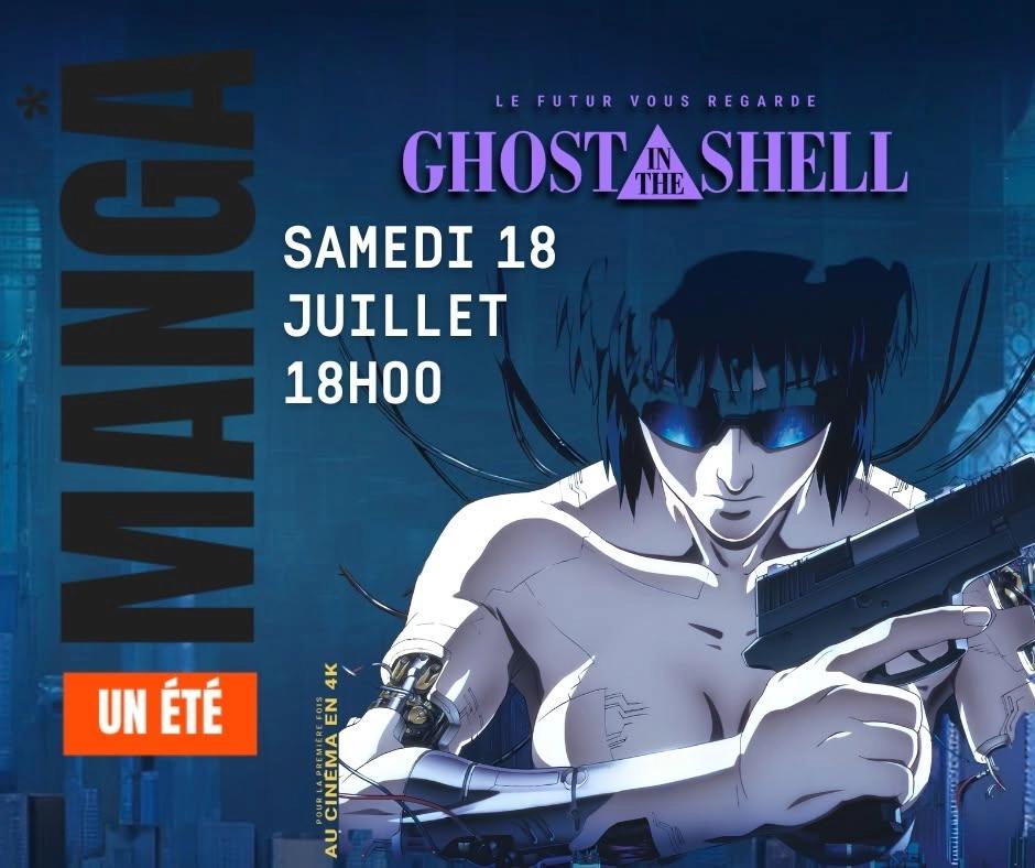 Un été en manga : redécouvrez Ghost in the Shell en version restaurée 4K