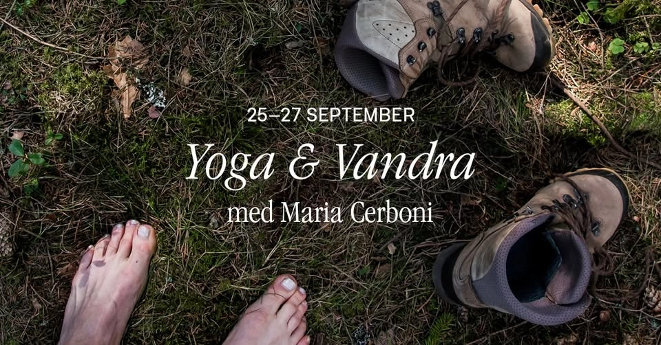 Yoga och vandra med Maria Cerboni