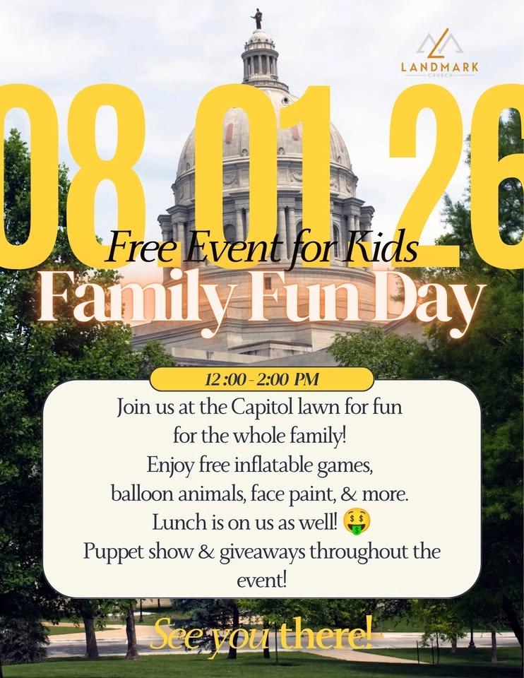 3rd Annual Family Fun Day at the Capitol!