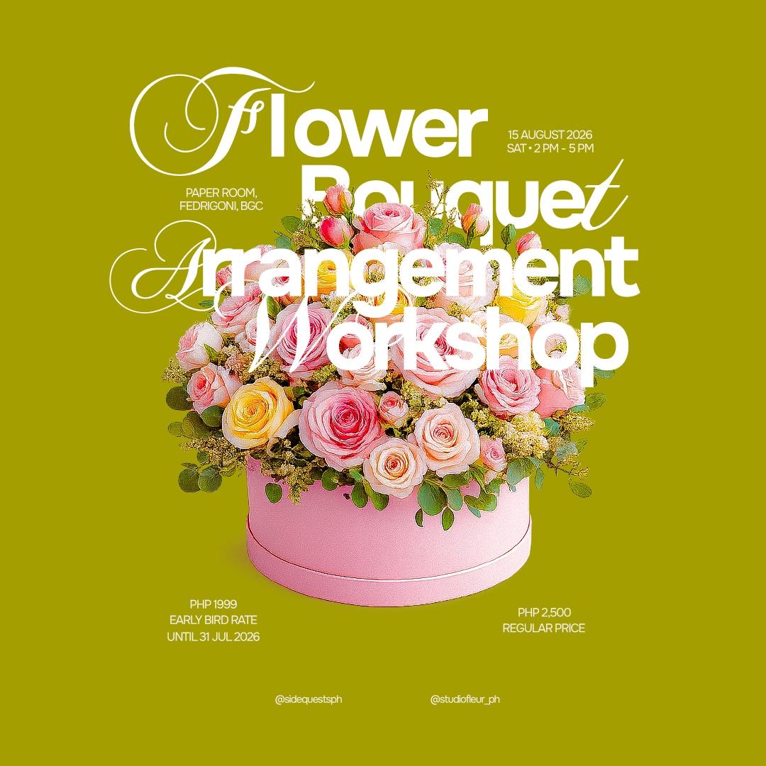 SQPH: Flower Arrangement Workshop