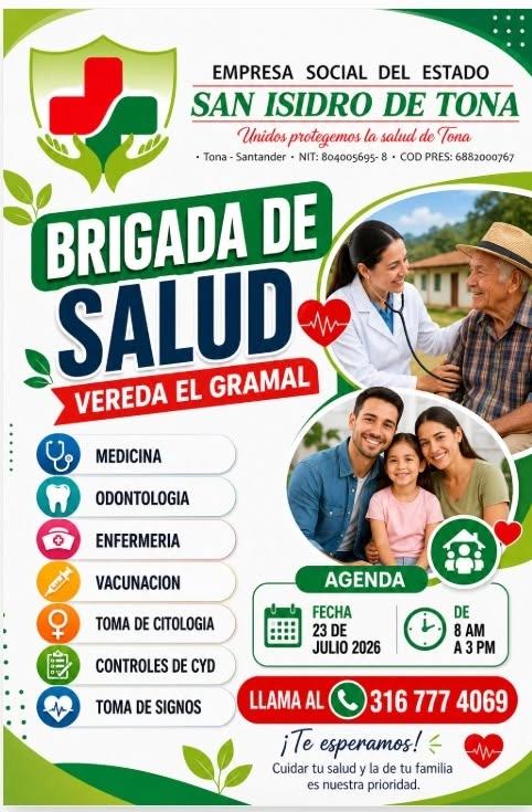 BRIGADA DE SALUD VEREDA EL GRAMAL