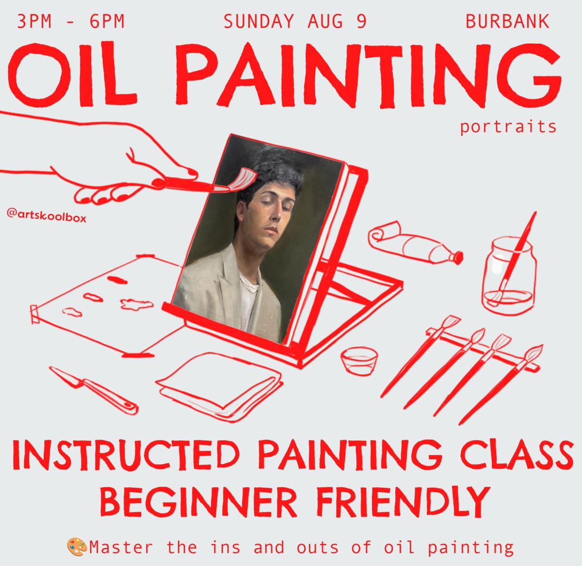 Oil Painting Class - Portraits