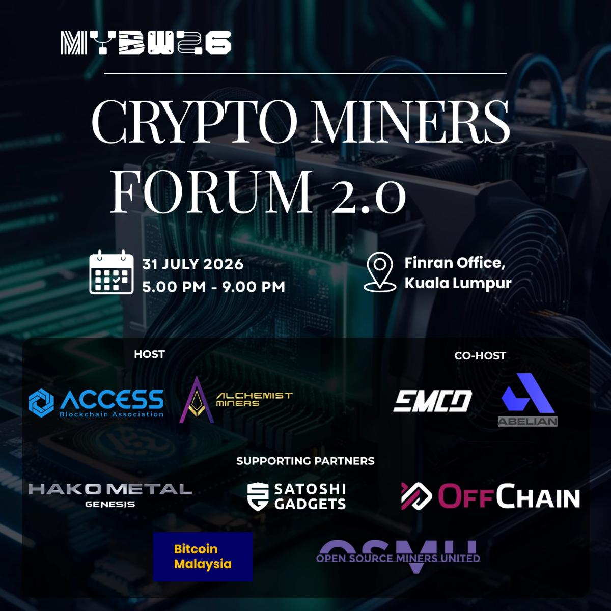 CRYPTO MINERS FORUM 2.0