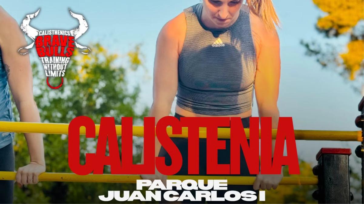 Parque Juan Carlos I GRATIS. Entreno Calistenia. Power by CLONAPURE.