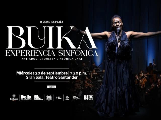 Buika Experiencia Sinfónica en el Teatro Santander