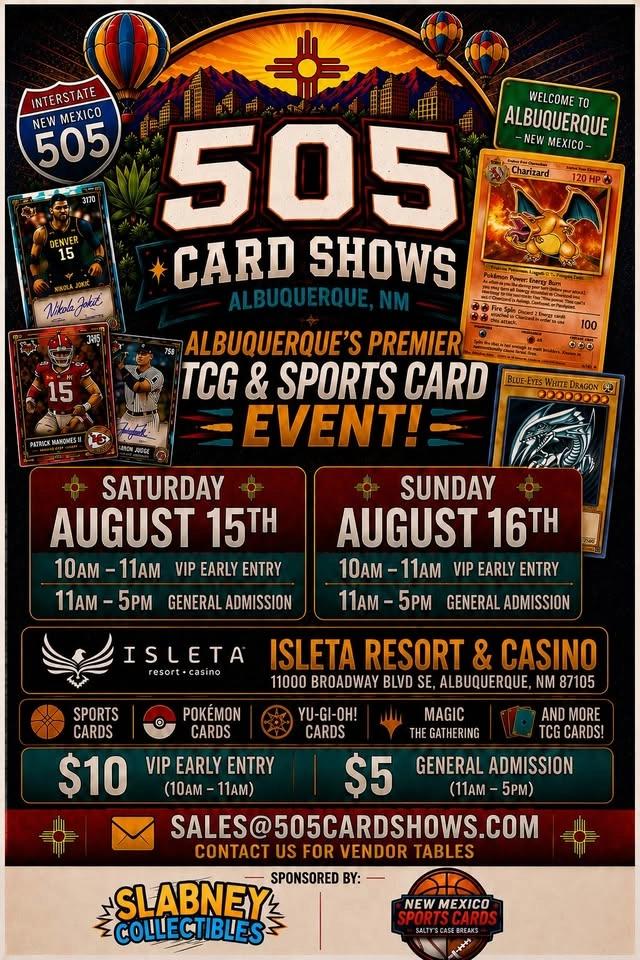 Isleta 505 Card Show!