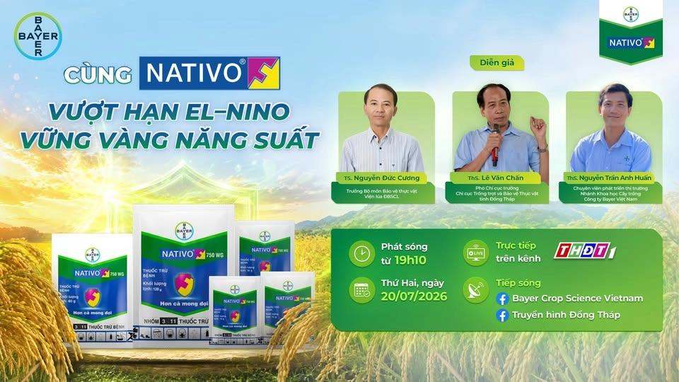 TỌA ĐÀM “VƯỢT HẠN EL-NINO, VỮNG VÀNG NĂNG SUẤT”