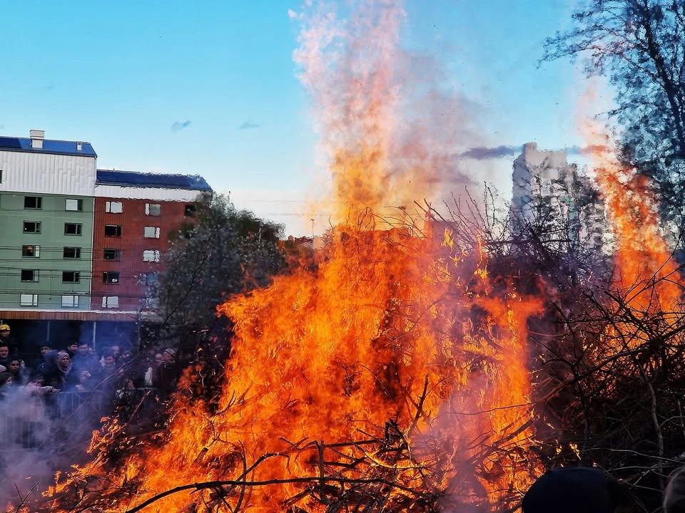 Valborgsfirande i Runby hage