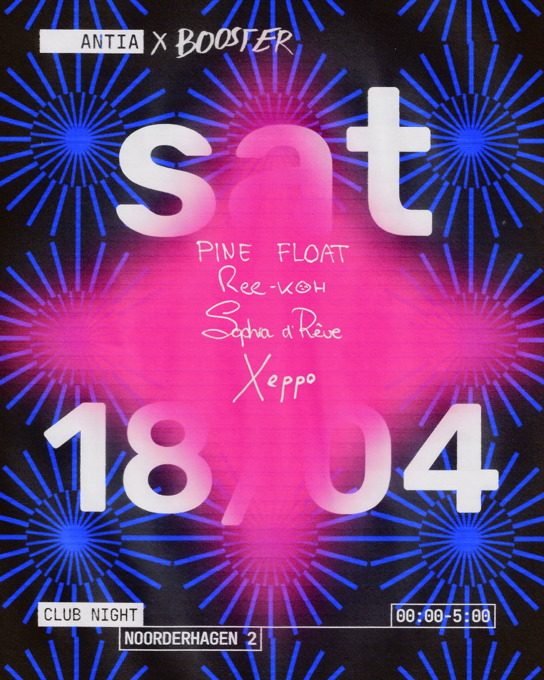 ANTIA CLUB NIGHT with BOOSTER