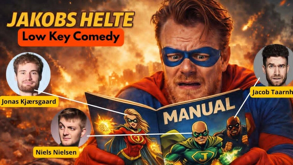 JAKOBS HELTE - Low Key Comedy