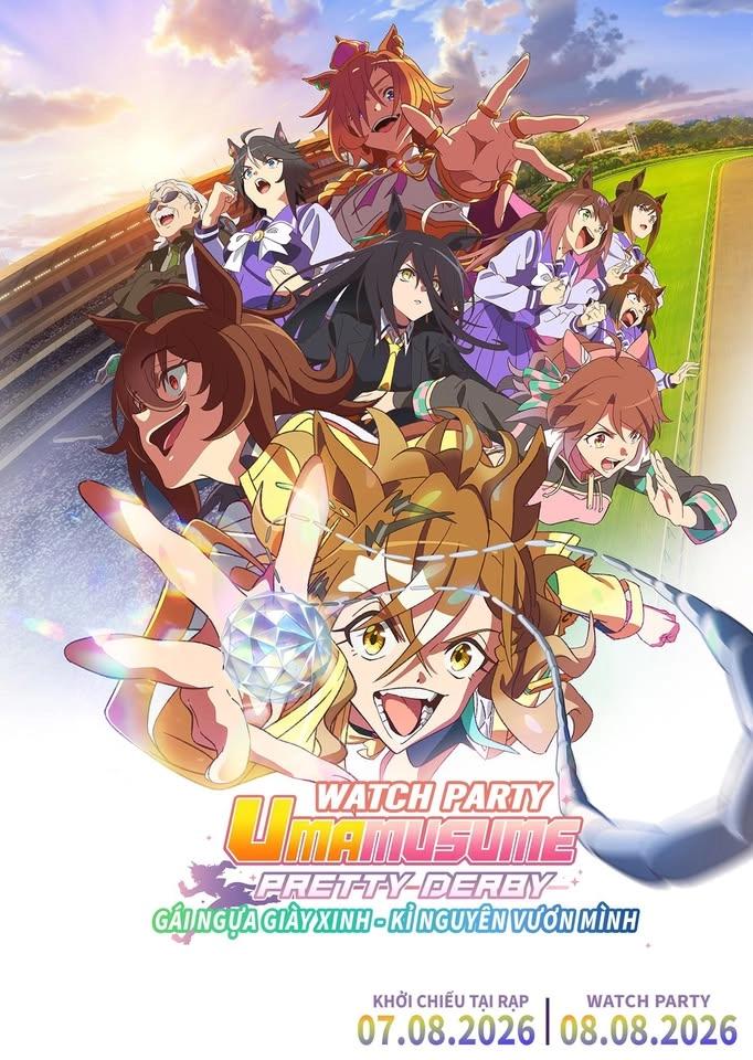WATCH PARTY UMAMUSUME: GÁI NGỰA GIÀY XINH - KỶ NGUYÊN VƯƠN MÌNH