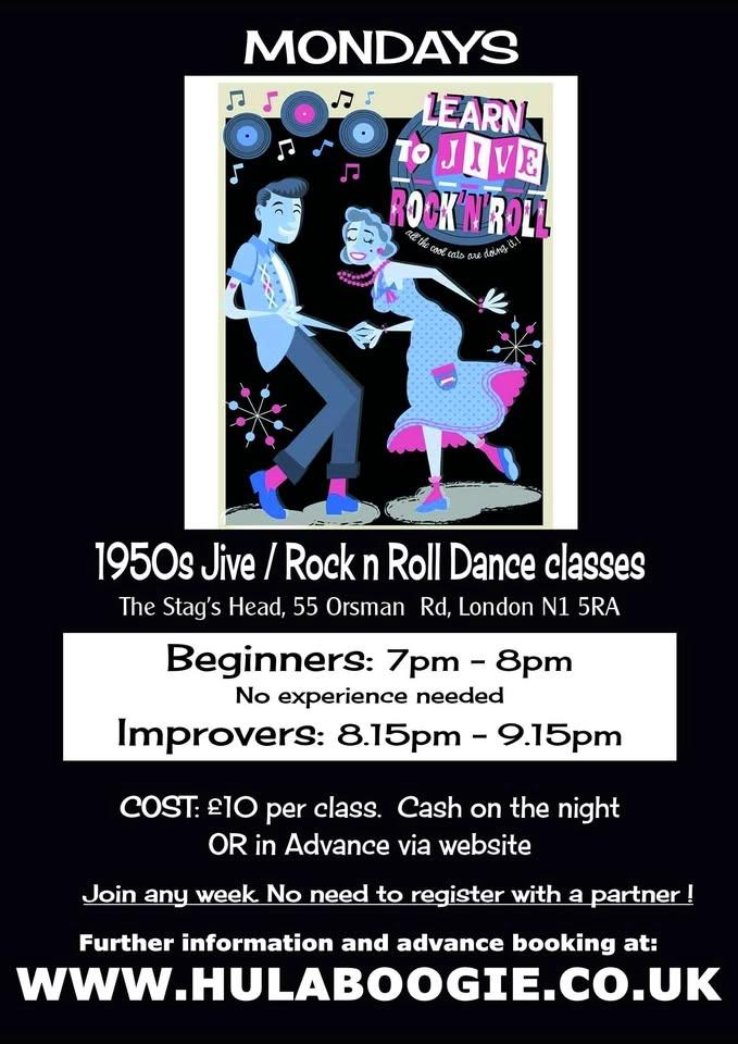 1950s Jive / Rock n Roll Dance class - Beginners