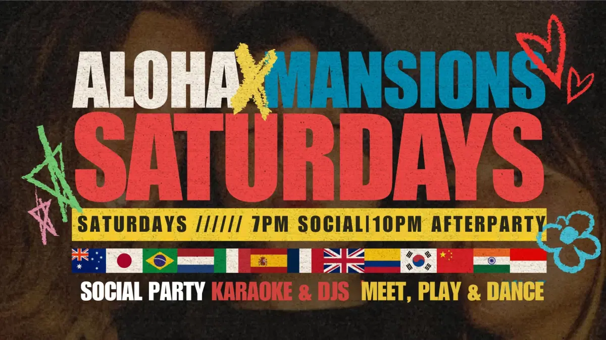 ALOHA SATURDAYS - Mansions Potts Point - International Social + Party