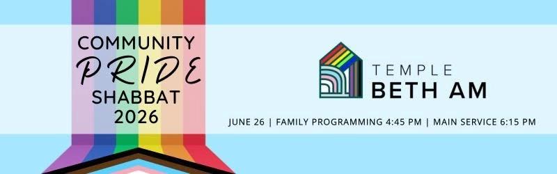 Community Pride Shabbat 2026 ✡️