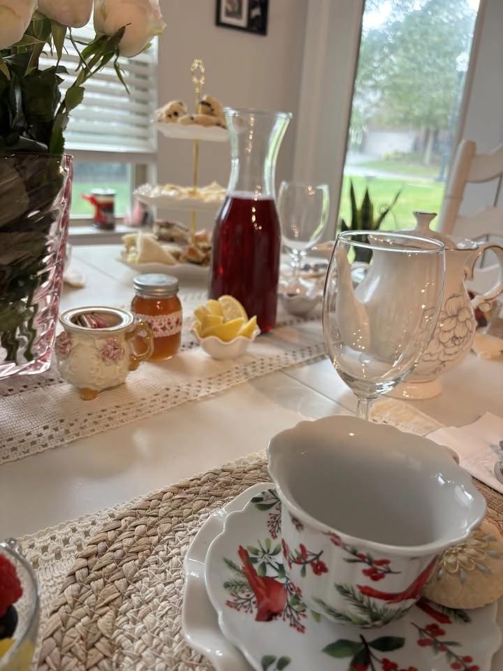 Lunch Tea on the Porch