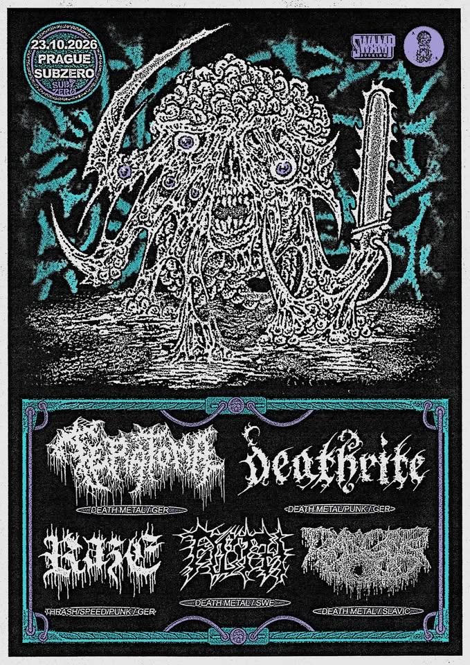 TERATOMA + DEATHRITE + RAZE + FILTH + CANCER VOID