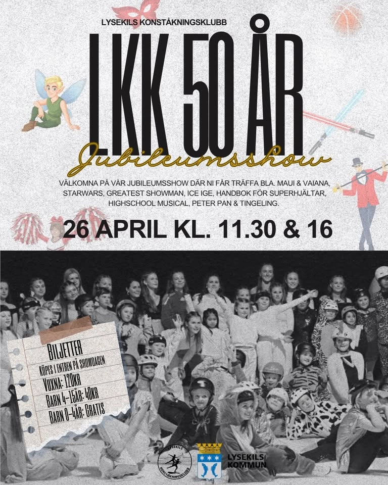 LKK 50 år - JUBILEUMSSHOW