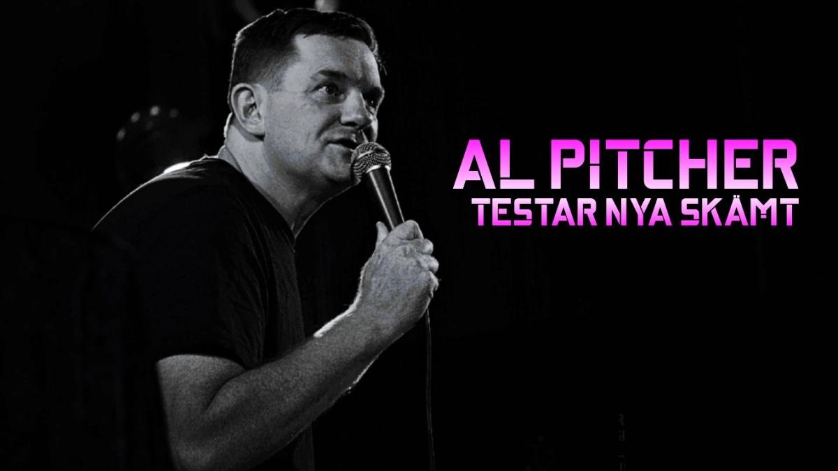 Al Pitcher – Testar nya skämt – Fagersta