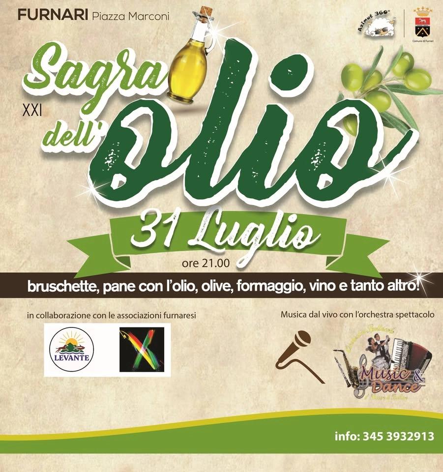 XXI Sagra dell'Olio - 31 Luglio 2026, Furnari