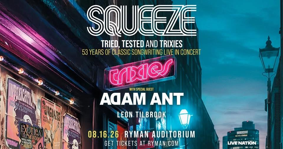 Squeeze | Ryman Auditorium