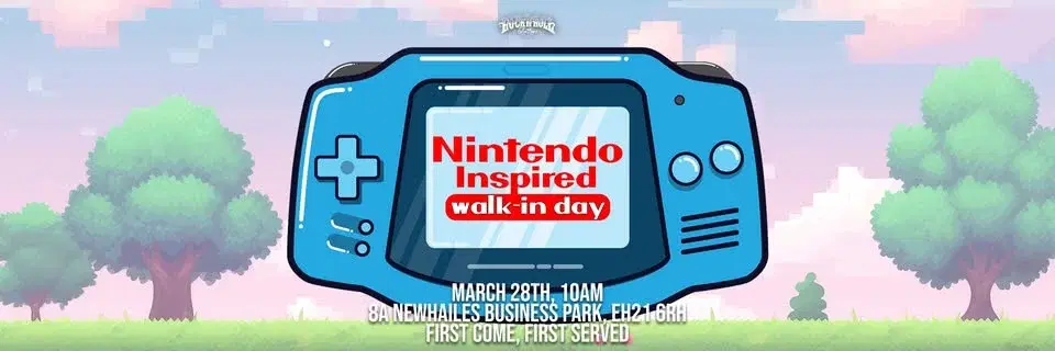 Nintendo Inspired Walk-In Day // Over 100 designs to choose from!