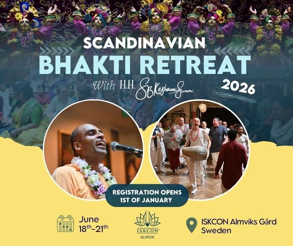Scandinavian Bhakti Retreat with H.H. S.B. Keshava Swami