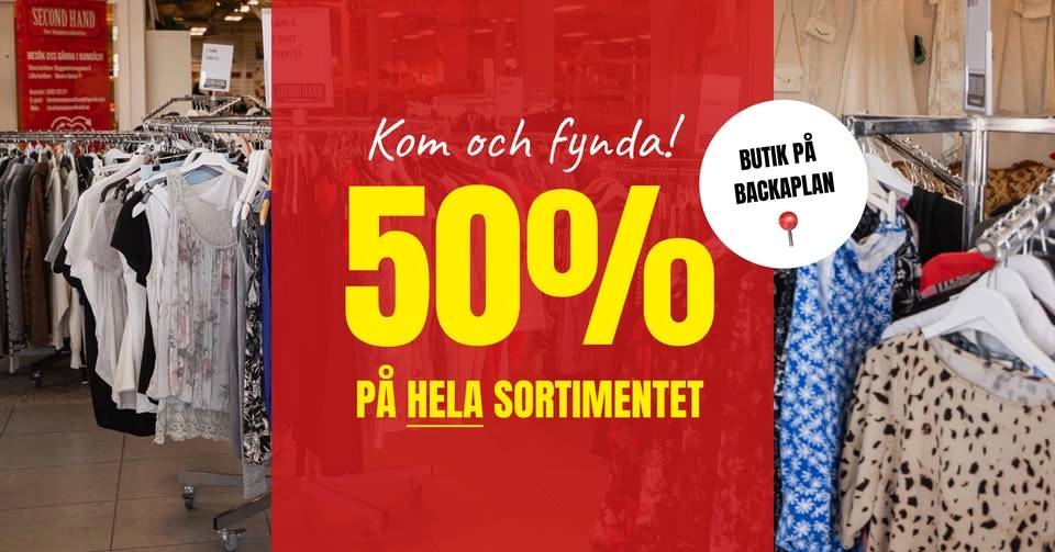💥 BIG MONTH SALE - HALVA PRISET 💥 På hela sortimentet • Backaplan